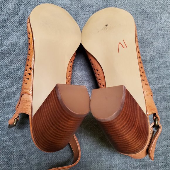 Steve Madden | Leather High heel Nimbble Peep Toe Sandals - Picture 4 of 6